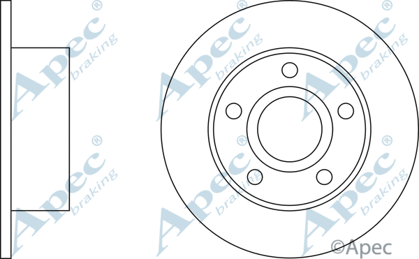Brake Disc (DSK193)