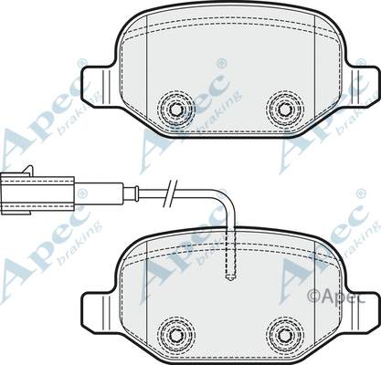 Brake Pad Set, disc brake (PAD1831)