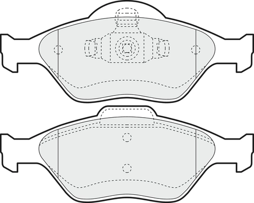 Brake Pad Set, disc brake (PD3048)
