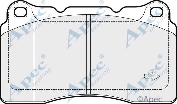 Brake Pad Set, disc brake (PAD2067)