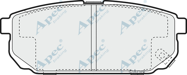 Brake Pad Set, disc brake (PAD1331)