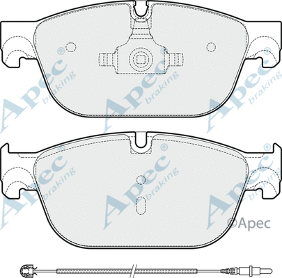 Brake Pad Set, disc brake (PAD1809)