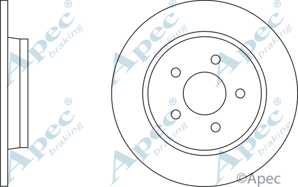 Brake Disc (DSK2253)
