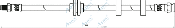 Brake Hose (HOS3974)