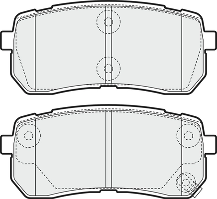 Brake Pad Set, disc brake (PD3668)