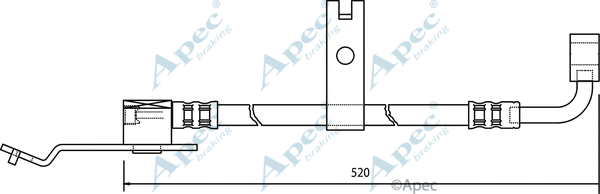 Brake Hose (HOS3176)