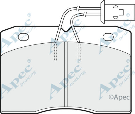 Brake Pad Set, disc brake (PAD519)