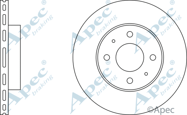 Brake Disc (DSK227)