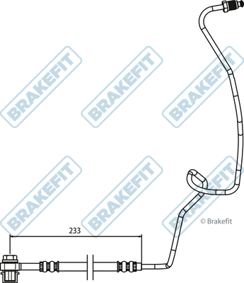 Brake Hose (BHO4301)