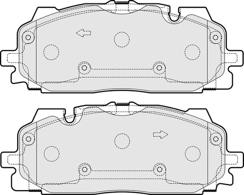 Brake Pad Set, disc brake (PD3841)