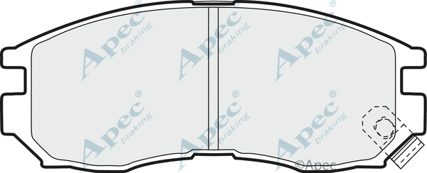Brake Pad Set, disc brake (PAD914)