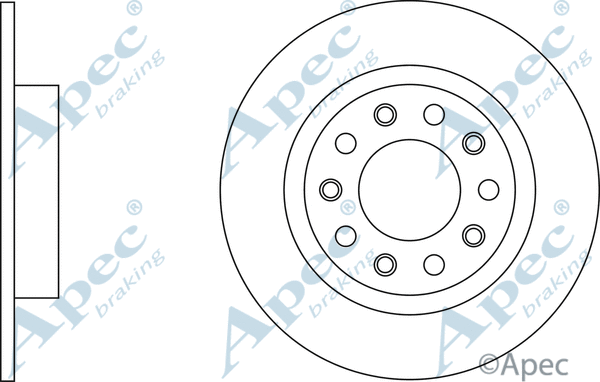 Brake Disc (DSK2861)