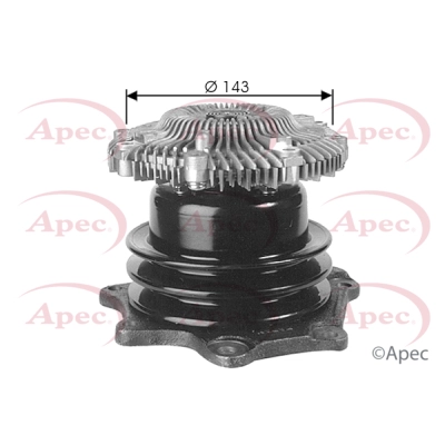 Water Pump, engine cooling (AWP1378)