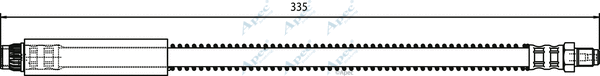 Brake Hose (HOS3167)