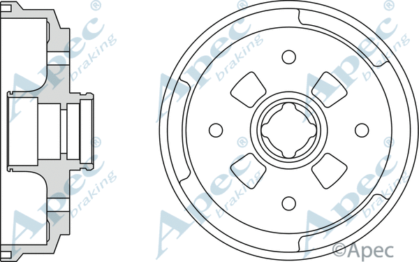 Brake Drum (DRM9130)