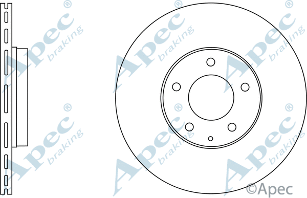 Brake Disc (DSK2572)
