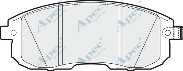 Brake Pad Set, disc brake (PAD1832)