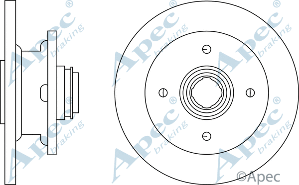Brake Disc (DSK102)