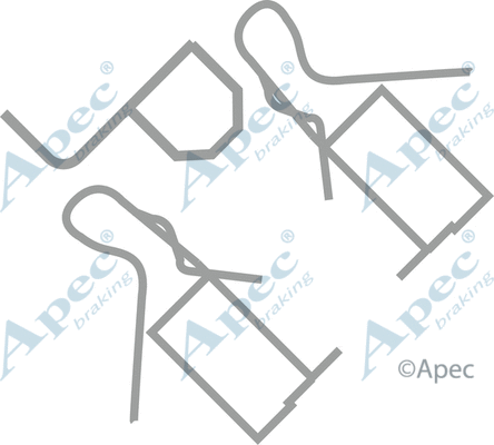 Accessory Kit, disc brake pad (KIT273)