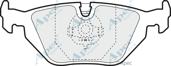 Brake Pad Set, disc brake (PAD856)