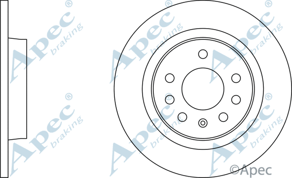 Brake Disc (DSK2091)