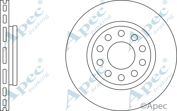 Brake Disc (DSK2519)