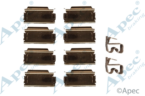 Accessory Kit, disc brake pad (KIT1014)