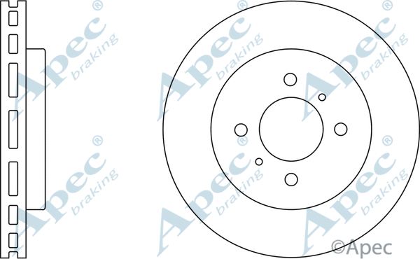 Brake Disc (DSK2064)