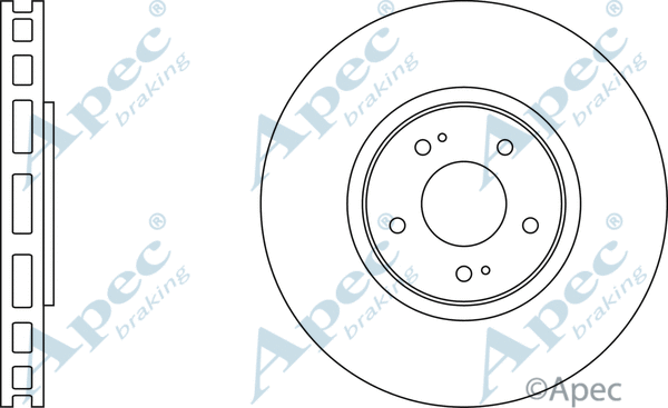 Brake Disc (DSK2076)