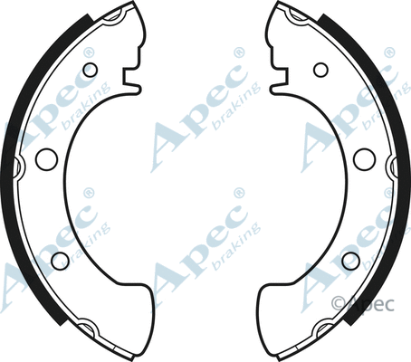 Brake Shoe Set (SHU317)