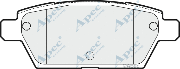 Brake Pad Set, disc brake (PAD1802)
