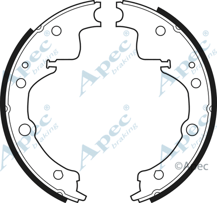 Brake Shoe Set (SHU377)