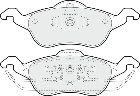 Brake Pad Set, disc brake (PD3039)