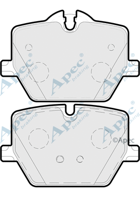 Brake Pad Set, disc brake (PAD2296)