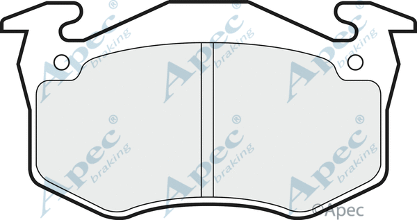 Brake Pad Set, disc brake (PAD573)
