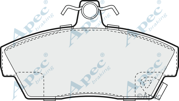 Brake Pad Set, disc brake (PAD657)