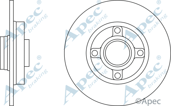 Brake Disc (DSK2444)