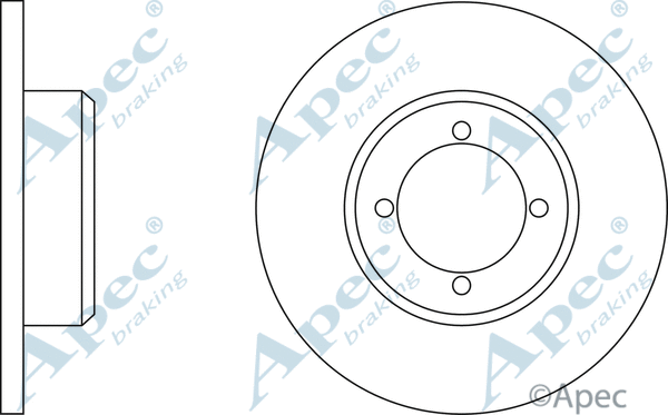 Brake Disc (DSK210)