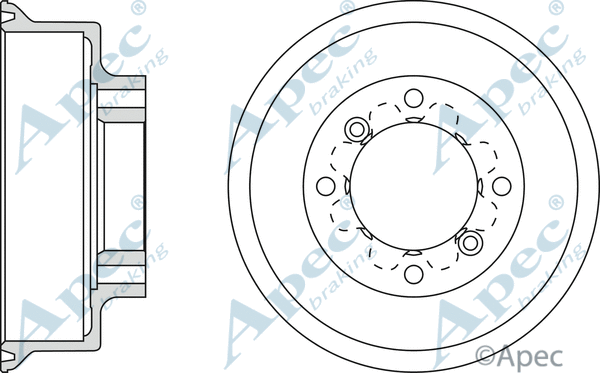 Brake Drum (DRM9124)