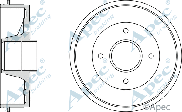 Brake Drum (DRM9148)