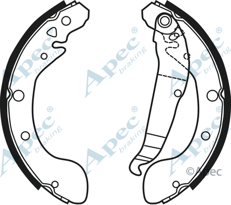 Brake Shoe Set (SHU770)