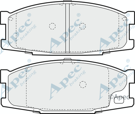 Brake Pad Set, disc brake (PAD1192)