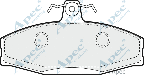 Brake Pad Set, disc brake (PAD924)