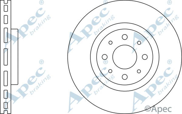 Brake Disc (DSK2324)