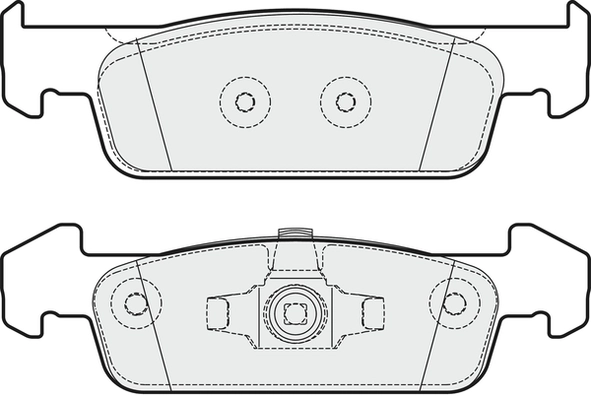 Brake Pad Set, disc brake (PD3832)