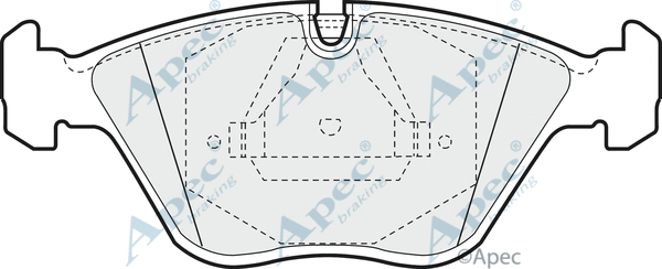 Brake Pad Set, disc brake (PAD655)