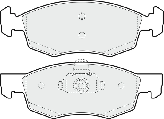 Brake Pad Set, disc brake (PD3153)