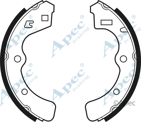 Brake Shoe Set (SHU331)