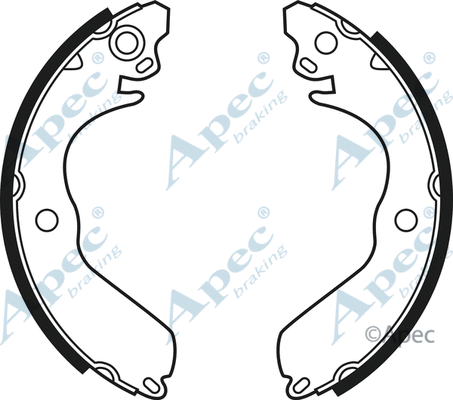 Brake Shoe Set (SHU501)