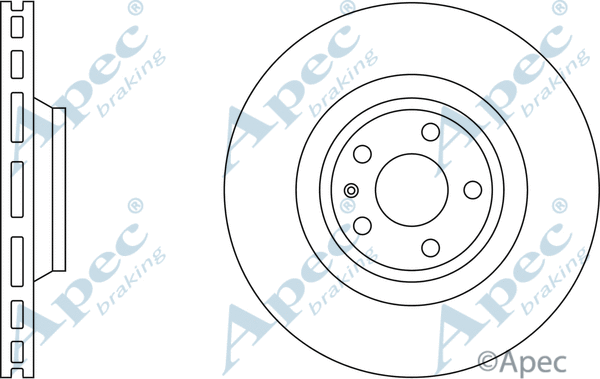 Brake Disc (DSK2244)